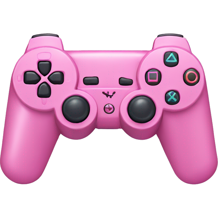 Pink PlayStation controller