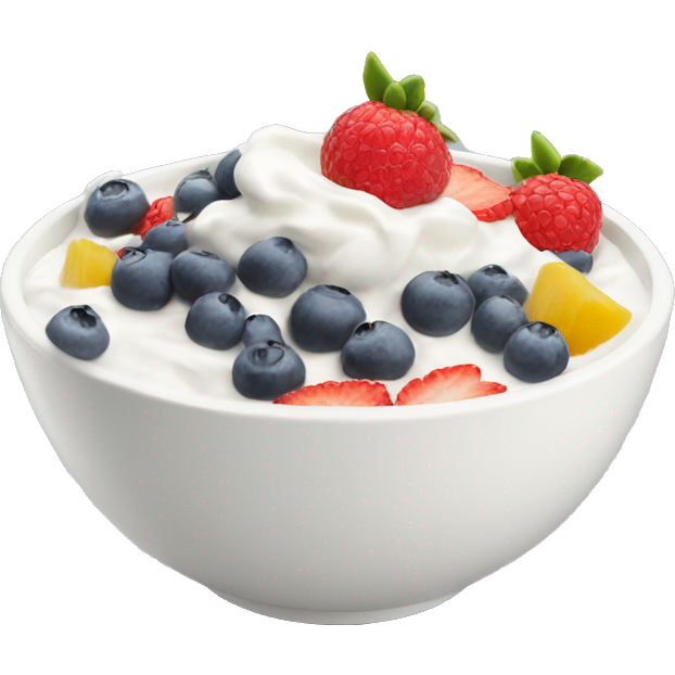 Yoghurt bowl with fruit