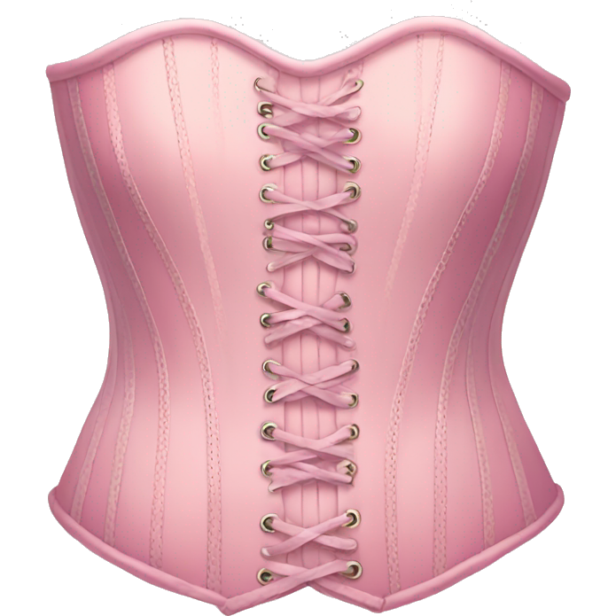 Pastel pink corset