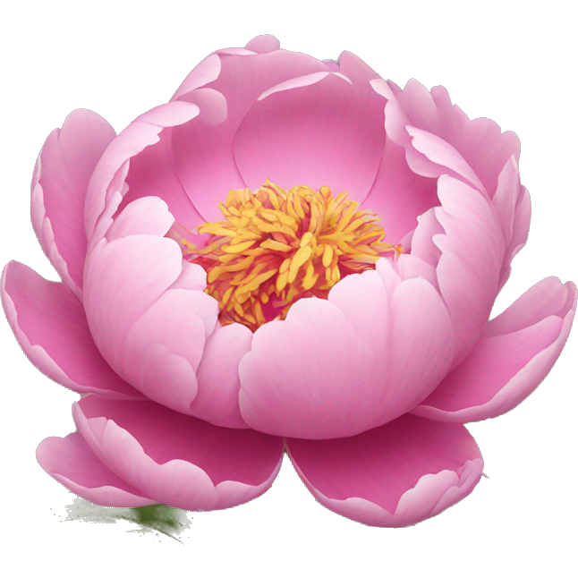Peony emoji