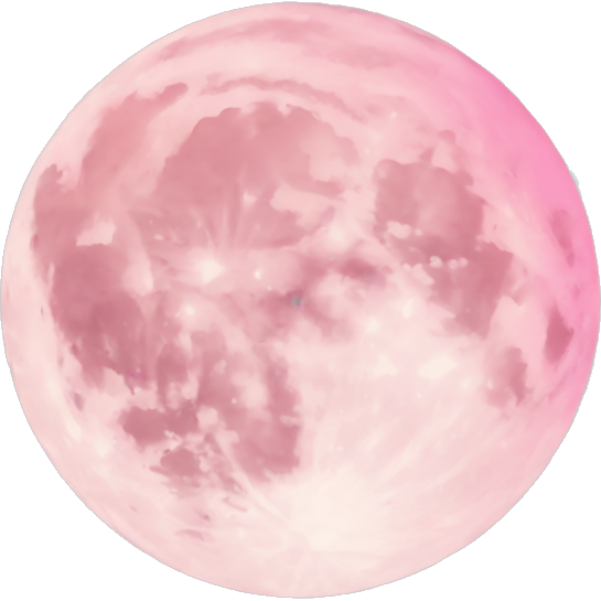 Light pink pink moon