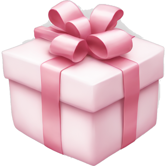 Light pink Christmas gifts under a white Christmas tree