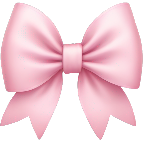 Pastel pink bow