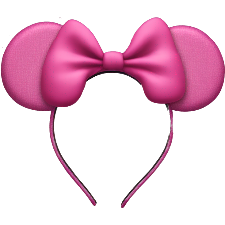 Pink Minnie Mouse ears