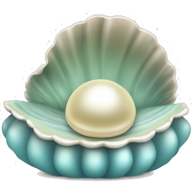 Clam with pearl