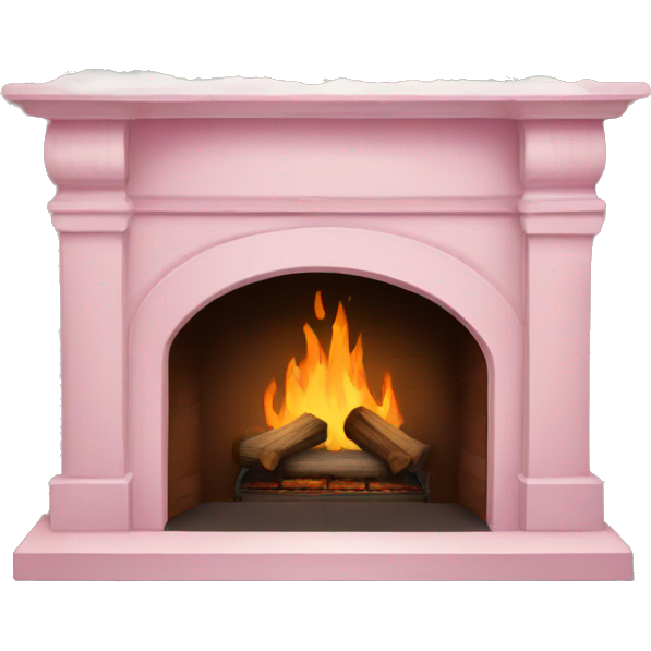Winter Pink FirePlace