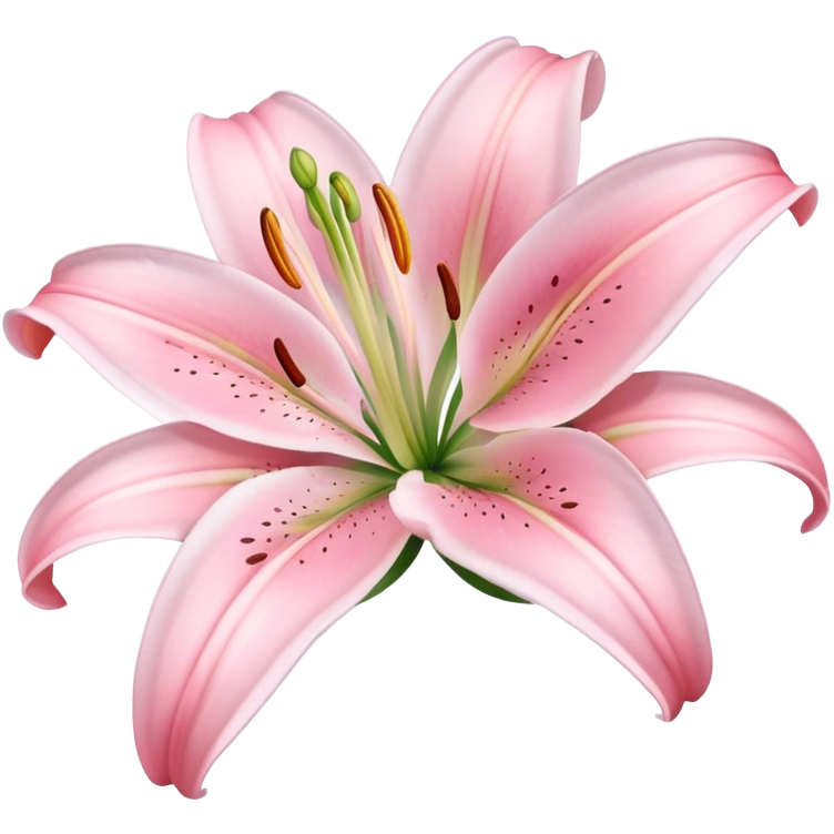 Light pink lilium