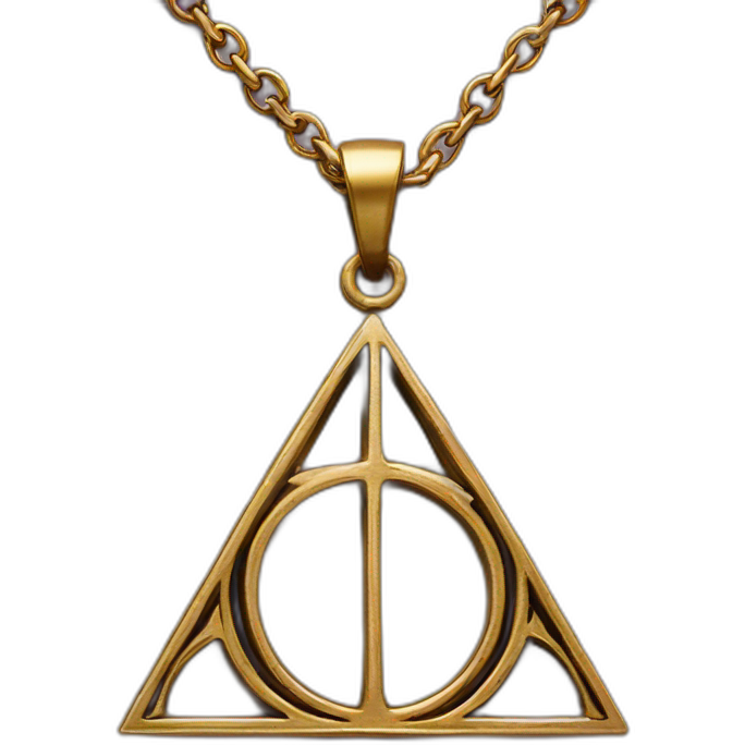 Deathly hallows necklace