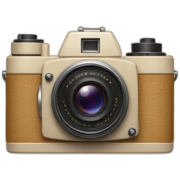 Old camera beige