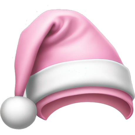 Light pink santa hat
