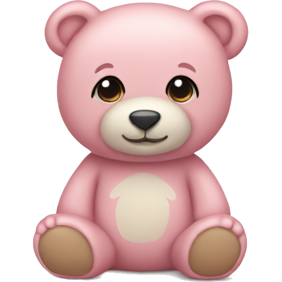 Light pink teddy bear