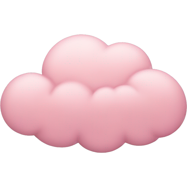 Pastel pink cloud