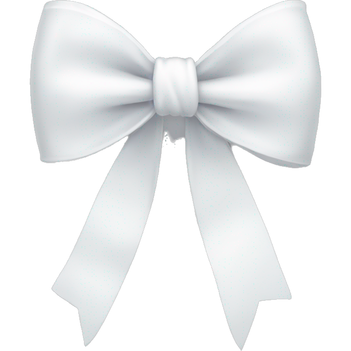 White bow