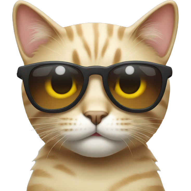 Cat with sunglasses