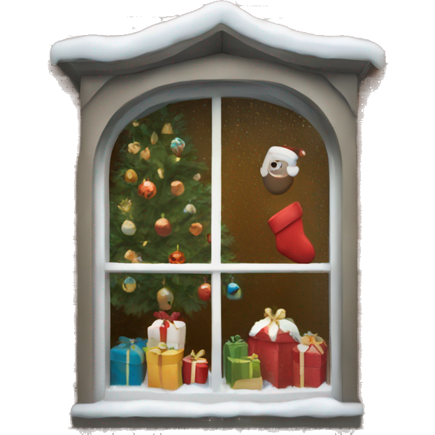 Christmas window
