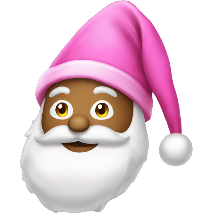 Pink Santa hat