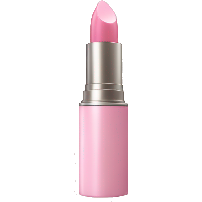 Light pink lipstick