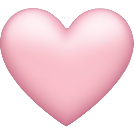 Light pink heart