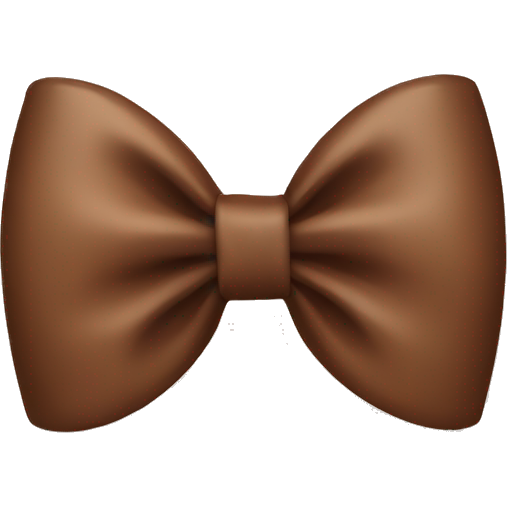 Brown bow