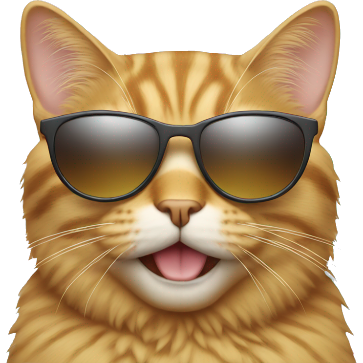 Cat with sunglasses