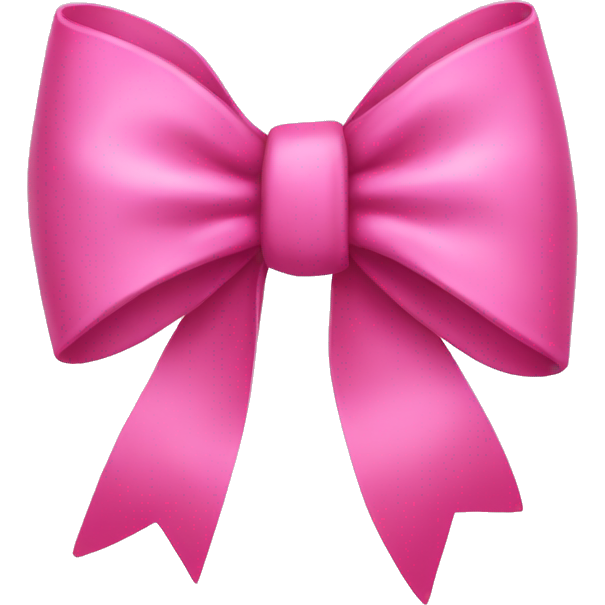 Pink bow
