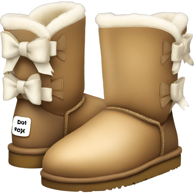 Bailey uggs with bow pair