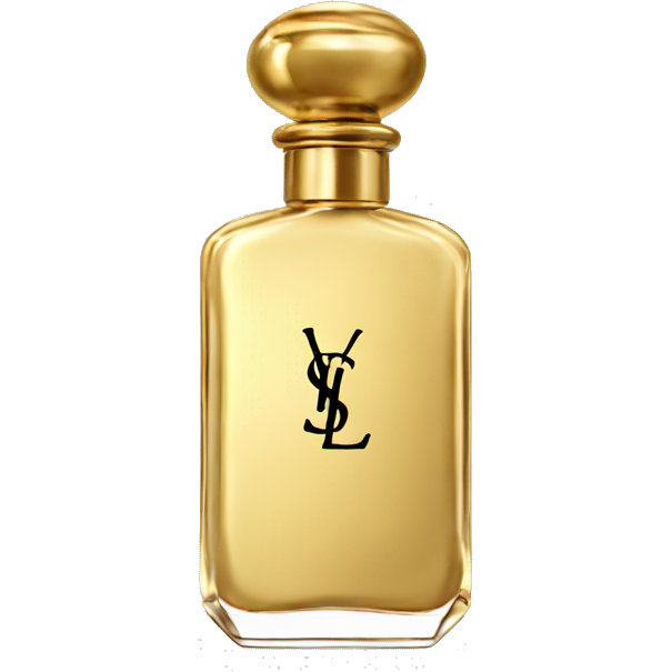 YSL Gold Perfume Bottle