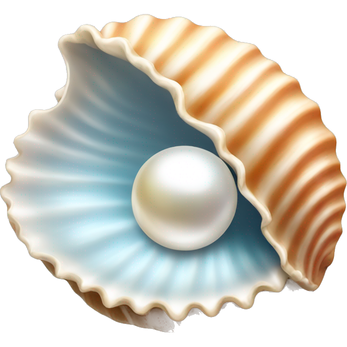 OpenSea shell with pearl