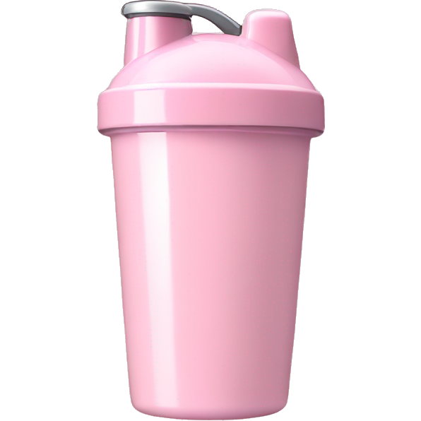 Light Pink protein shaker cup