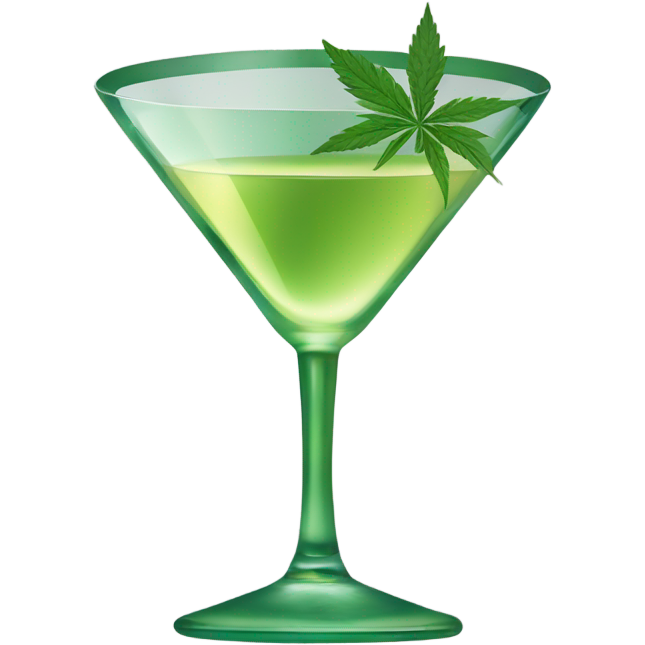Weed martini