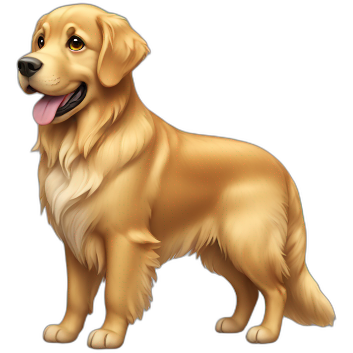 Dog golden retriever