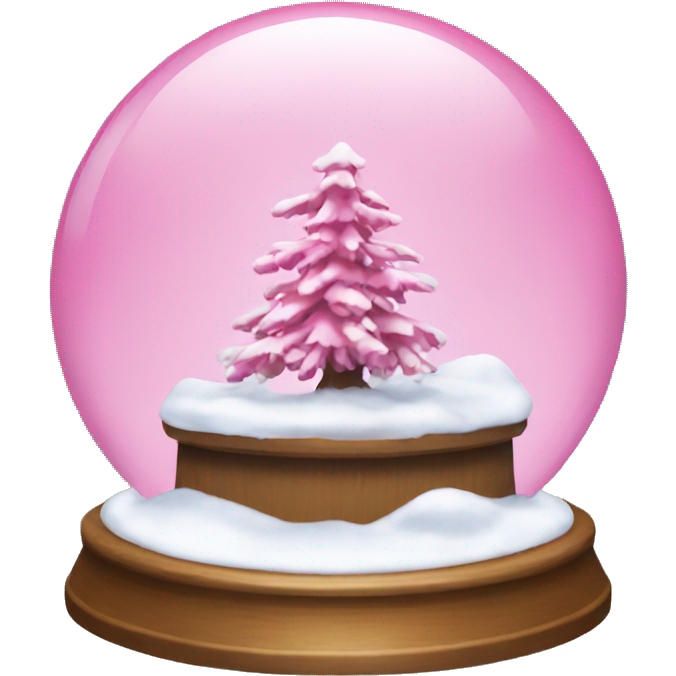 Pink SnowGlobe