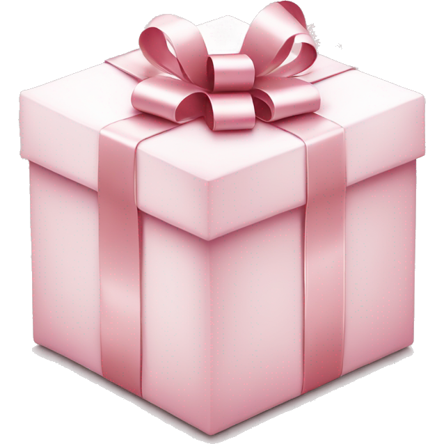 Light pink Christmas gifts under a white Christmas tree