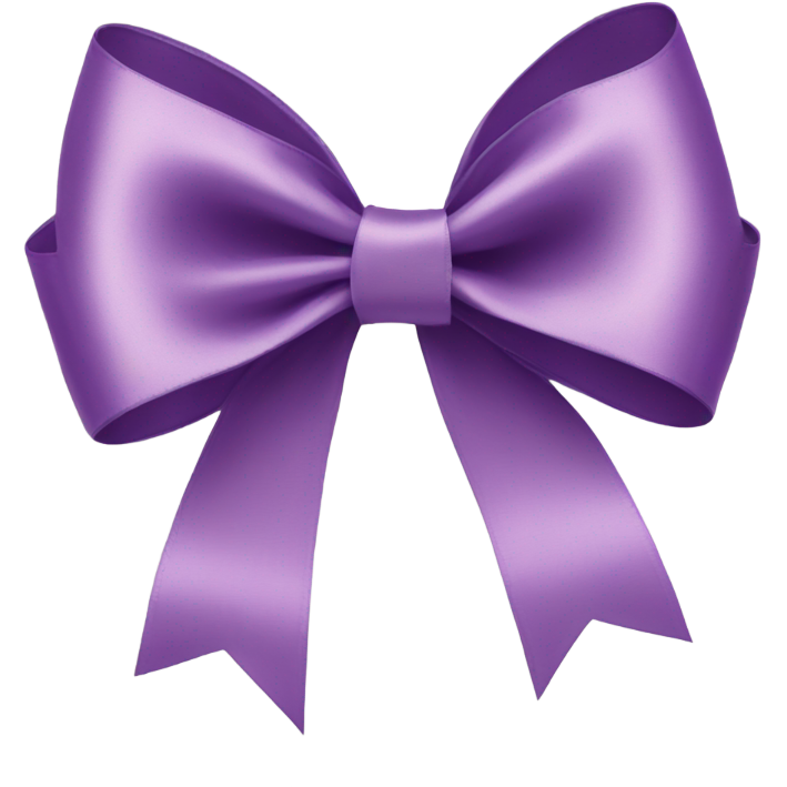Satin ribbon bow