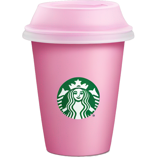 Pink starbucks cup