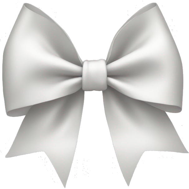 White bow