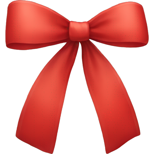 Create a red bow