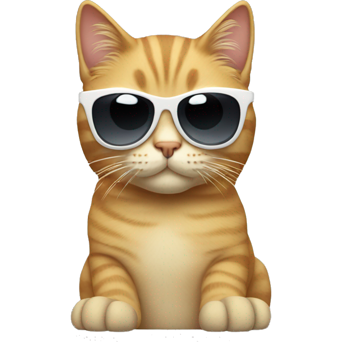Cat with sunglasses