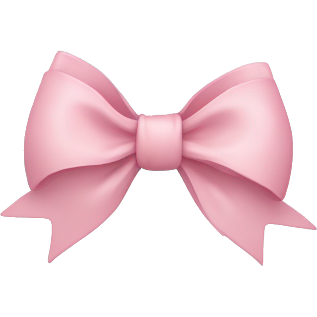 Light pink bow