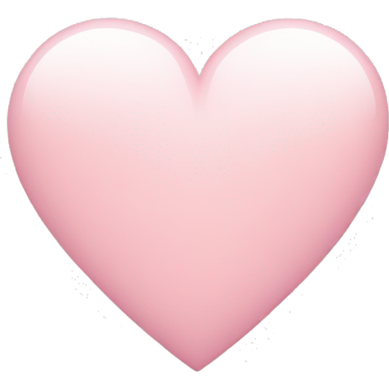 Light pink heart