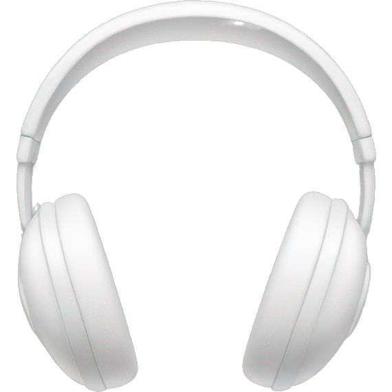 White headphones