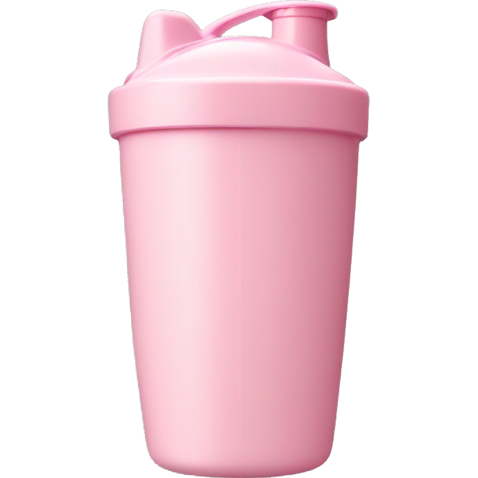 Light Pink protein shaker cup