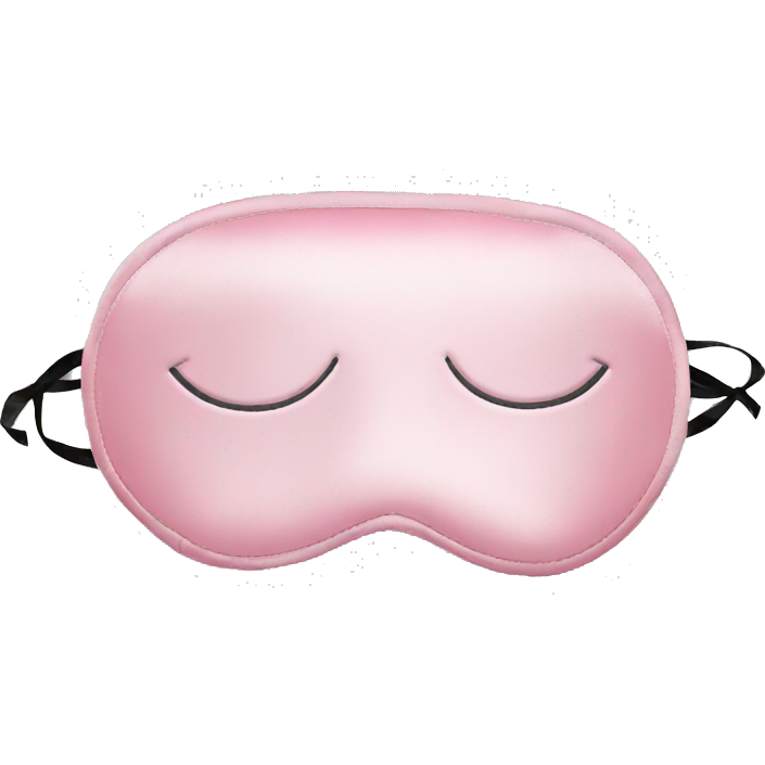 Light Pink Satin Sleep Mask