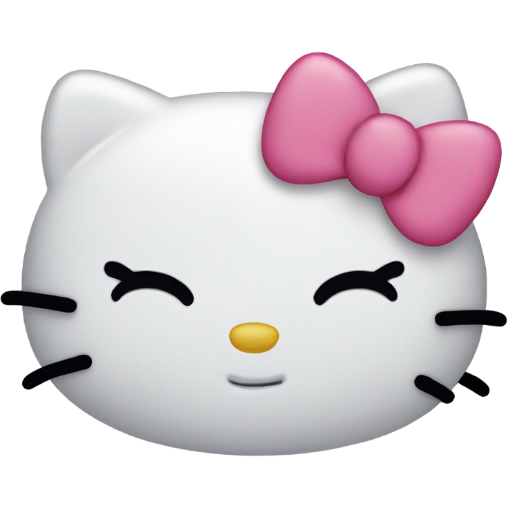 Sleepy hello kitty