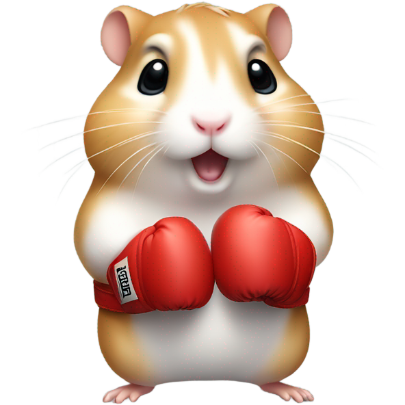Boxing hamster
