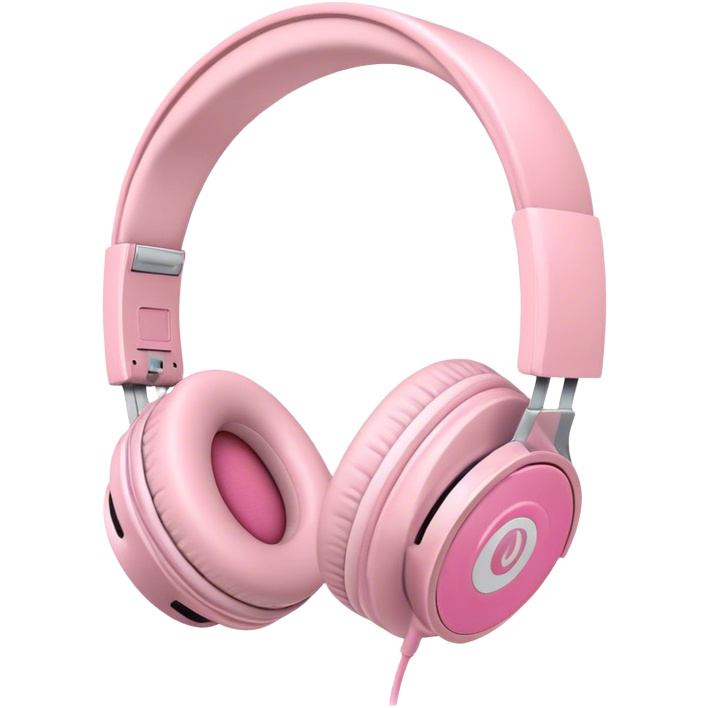 Light Pink headphones