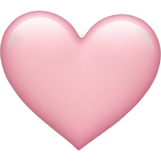 Light pink heart