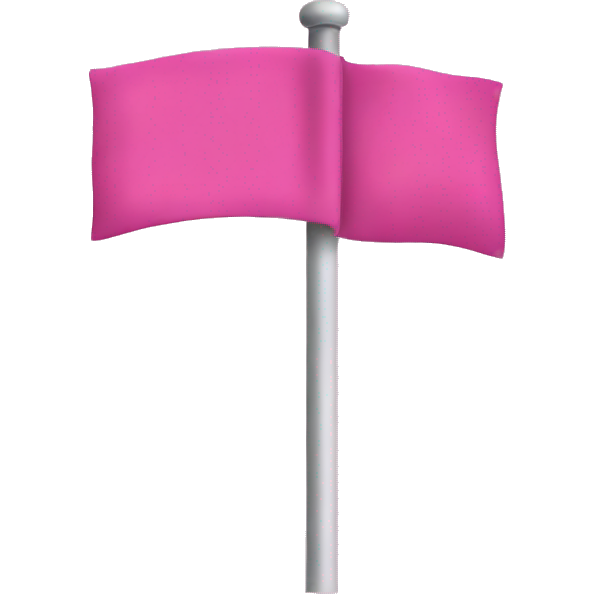 Pink flag