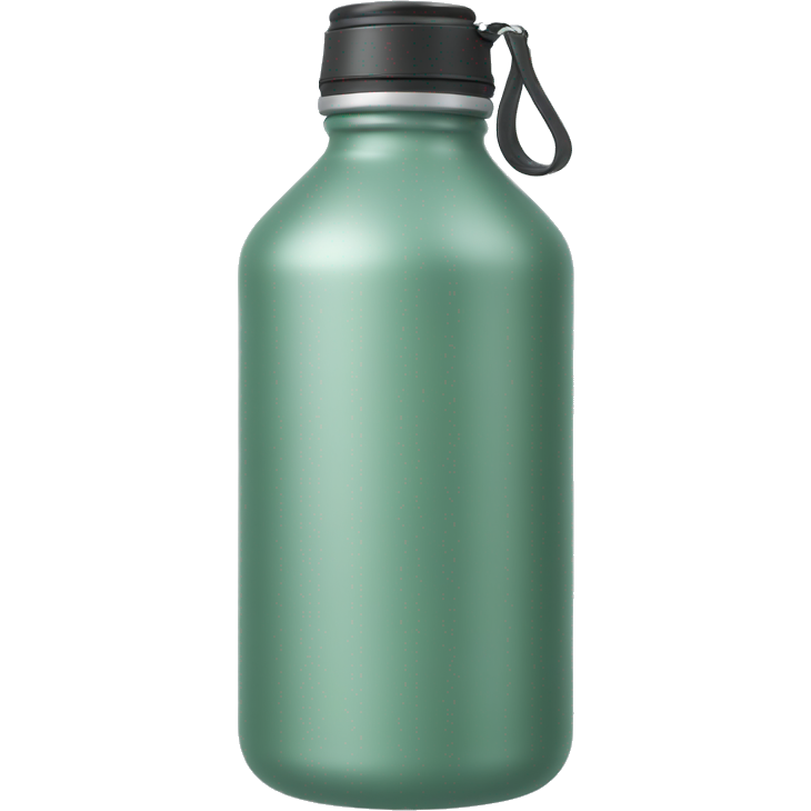 Sage green water bottle