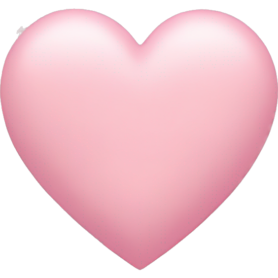 Pastel pink heart